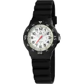 Q&Q Montre unie avec bracelet en silicone, 10 bar