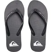 Quiksilver Tongs 'Molokai' noir / blanc