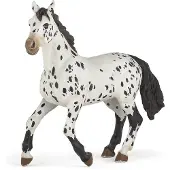Papo Horses Cheval Appaloosa noir 51539