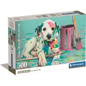 Clementoni , le Puzzle européen Made in Italie Puzzle Drôle de Dalmatien - 500 à 999 pièces