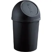 Helit Abfalleimer H2401195 13l rund PP schwarz