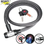 Point Pk 96 Cable Lock Argenté 18 x 1200 mm