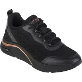 SKECHERS Arch Fit S-Miles - Sonrisas 155567-BBK, Baskets, Femme, Noir