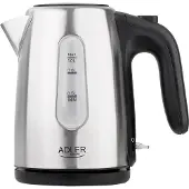 Adler Ad 1273 1l 1200w Kettle Argenté One Size / EU Plug 220V