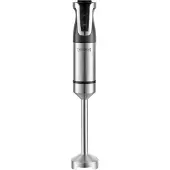 Royalty Line RL ESTM800BLK : puissant mixeur plongeant noir pour smoothies et soupes