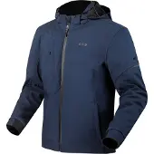 Ls2 Textil Veste textile imperméable LS2 Bolton pour moto, bleu, S