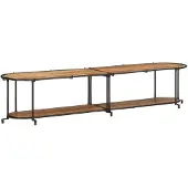 vidaXL Étagère TV 200x42x40 cm en bois massif d'acacia