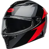 Bell Lithium Shear Helm, grau/rot, XL (61/62)