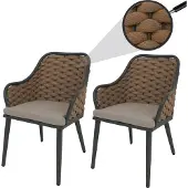 MCW Chaise de jardin -O16 (lot de 2)