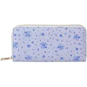 Juleeze Portefeuille JZPUBRB-03 blanc et bleu 10 x 19 cm