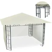 Plonos Pavillon de jardin beige 3x3m 4934