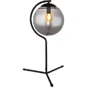 Globo Lighting Lampe de table métal noir mat, 1x E14