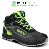 Sparco Chaussures de sécurité 07542NRVF Indy Ranger ESD S3S SR, noir/vert, 35
