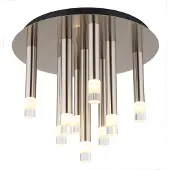 Globo Lighting Suspension design Ryan Nickel 9 lumières