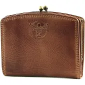 Chiemsee Cuir porte-monnaie Leather Wallet Cognac brun