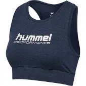 Hummel Soutien-gorge de maintien Hmlpulse logo light - fudge melange, taille:M