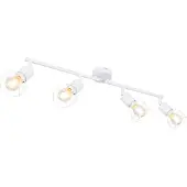 Globo Plafonnier Globo 54802W-4 Xara 4xE14 40 W blanc