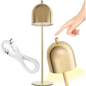 Toolight Lampe de Chevet APP1357-T Gold