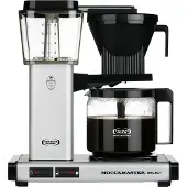 Moccamaster 53982 KBG Select, cafetière à filtre, argent mat, 1,25 litre