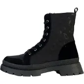 Desigual Bottines 'Padded Schnürstiefelette' noir