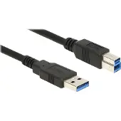 DeLOCK câble USB 3.0 A prise mâle USB 3.0 B prise mâle 1,0 m