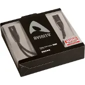 Ginza.se Adaptateur audio XLR mâle - XLR femelle 1,5m plaqué or