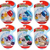 Pokémon Poké Ball Clip 'n' Go - mélange 6 motifs