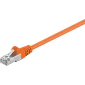 LOGON PROFESSIONAL 93450 CAT 5e Câble patch, SF/UTP, orange, 3 m - CCA mélange de cuivre