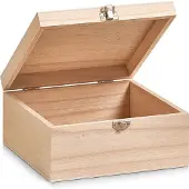 Zeller Boîte de rangement, 20 x 20 x 9,5 cm, 15125