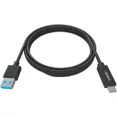 Vision Câble USB - 2m - USB A et USB C - Vitesse 480 Mbps - Noir -