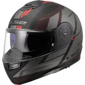 LS2 LS2FF908StrobeIICodeNoirGris06CasqueModulable Taille XL
