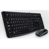 Logitech Mk120 Combo Keyboard And Mouse French Noir