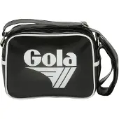 Gola sac à épaule bandoulière Micro Redford Black / White noir blanc
