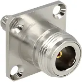 DeLOCK Adaptateur N jack vers SMA jack bulkhead 50 Ohm