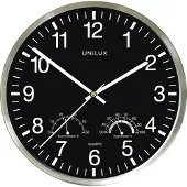 Unilux - Horloge murale Wety Grey | 1 pièce