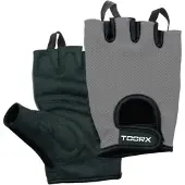 Toorx Fitness Gants de fitness - Daim - Gris - Taille: L
