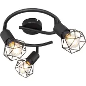 Globo Lighting Plafonnier design Xara I noir