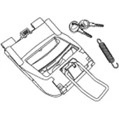 Shad Sh45/sh40 Top Case Closure Noir