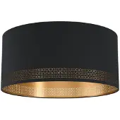 Eglo Esteperra Plafonnier moderne 1 lumière acier noir