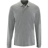 Sols Herren Perfect Long Arm Pique Polo Shirt PC2912 (3XL) (Marineblau)