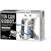 4M Kit de construction de robot - Tin Can Robot, Kidz Robotix