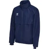 Hummel Veste de sport marine / blanc