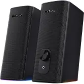 Trust reproduktory GXT 612 CETIC RGB-Illuminated 2.0 Speaker Set, Bluetooth, erná