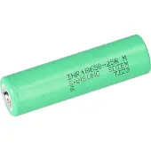 Samsung INR18650-25R 3,6 V 2500 mAh 20 A à bouton supérieur
