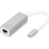 Digitus Usb Type C 3.0 Gigabit Ethernet Adapter Blanc,Gris