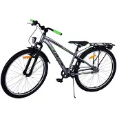 Volare Vélo enfant Cross - Garçons - 26 pouces - Gris foncé - 3 vitesses