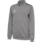 Hummel Veste de survêtement pierre / blanc