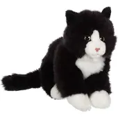 GIPSY TOYS - Chat Mimiz - 28 cm - Noir et blanc