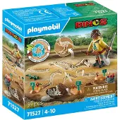 Playmobil Dinos 71527 Site de fouilles avec squelette de dinosaure
