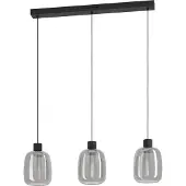 Eglo MOLOCHIO-Z, Noir, Acier, Polyvalent, IP20, Classe II, LED